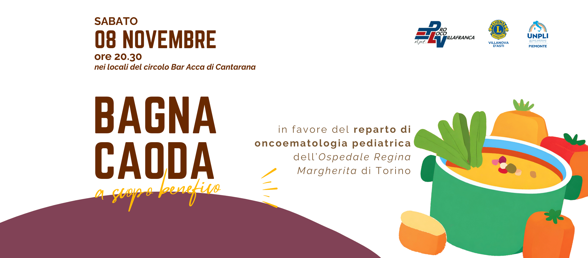 Bagna Caoda benefica 2025
